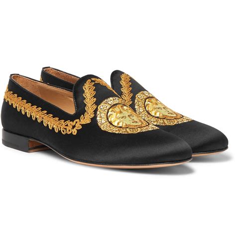 versace loafers.